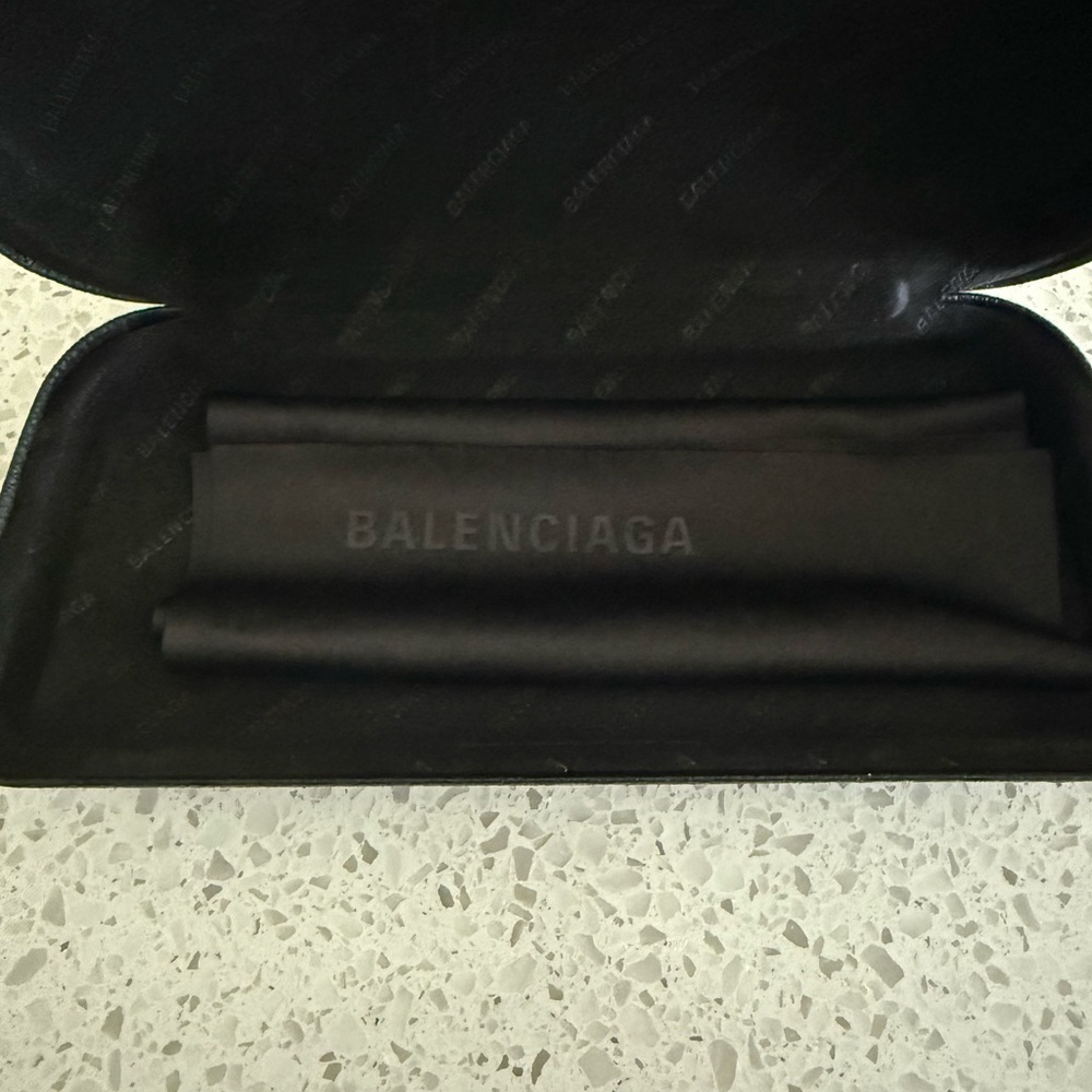 - Balenciaga Black Eyeglass Case - Picture 2 of 2